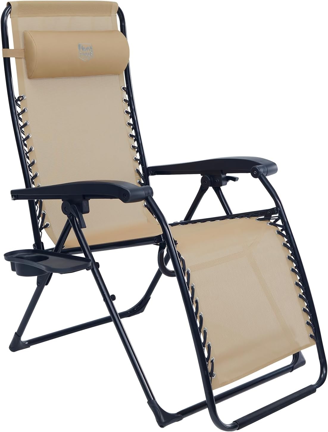 ラフマ(Lafuma) マキシトランザットプラス デッキチェア ブラック 屋外